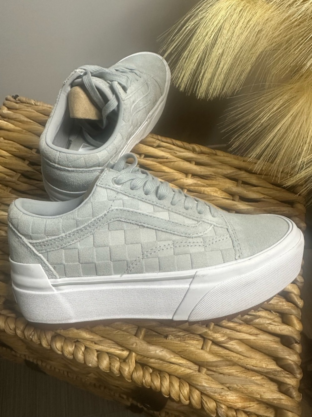 Vans Old Skool Stacked Emboss Check - Picture 5 of 12